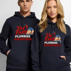 Pat Fussy Plumbing Funny Adult Premium Hoodie