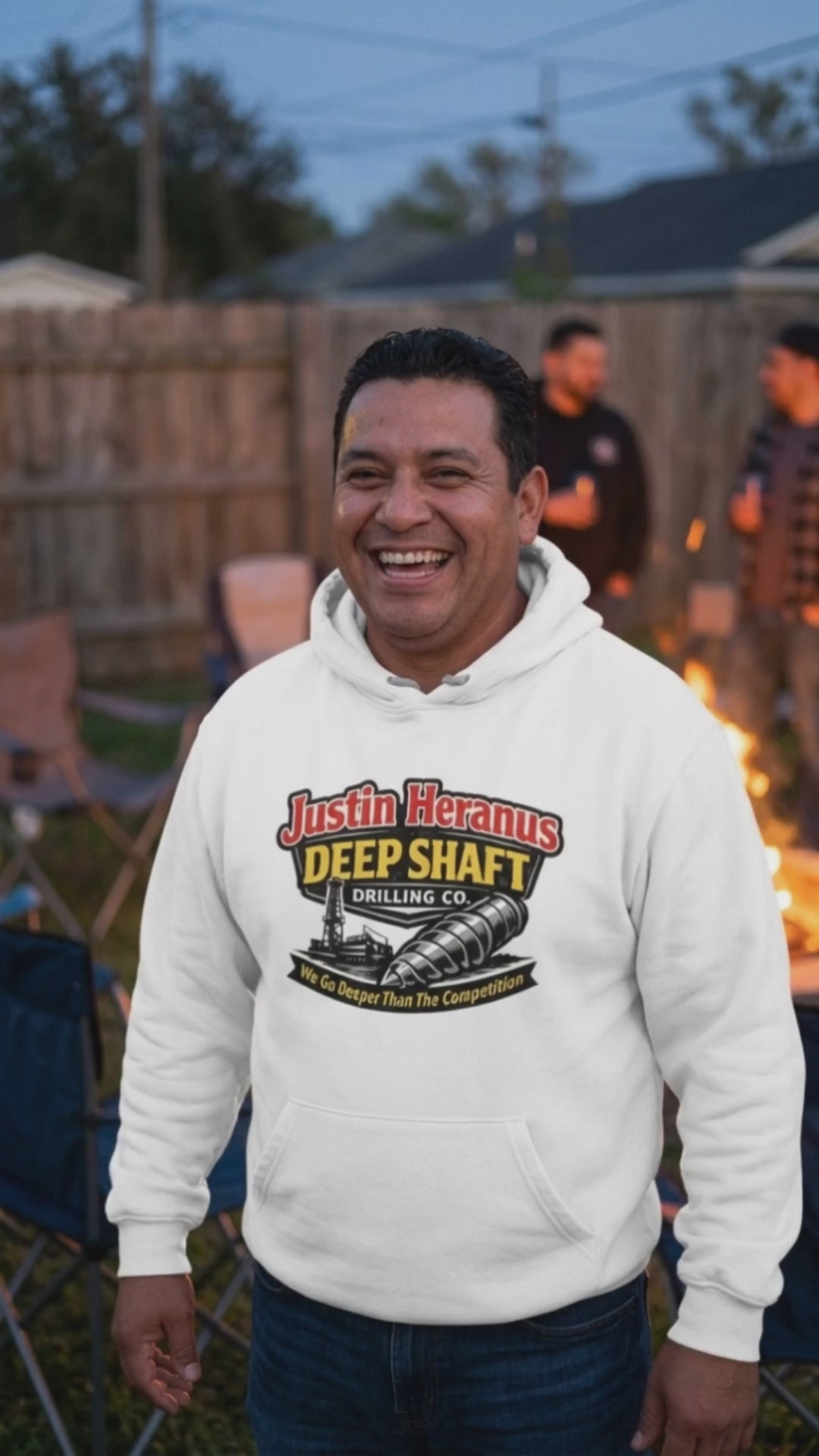 Justin Heranus Deep Shaft Drilling Premium Hoodie Video