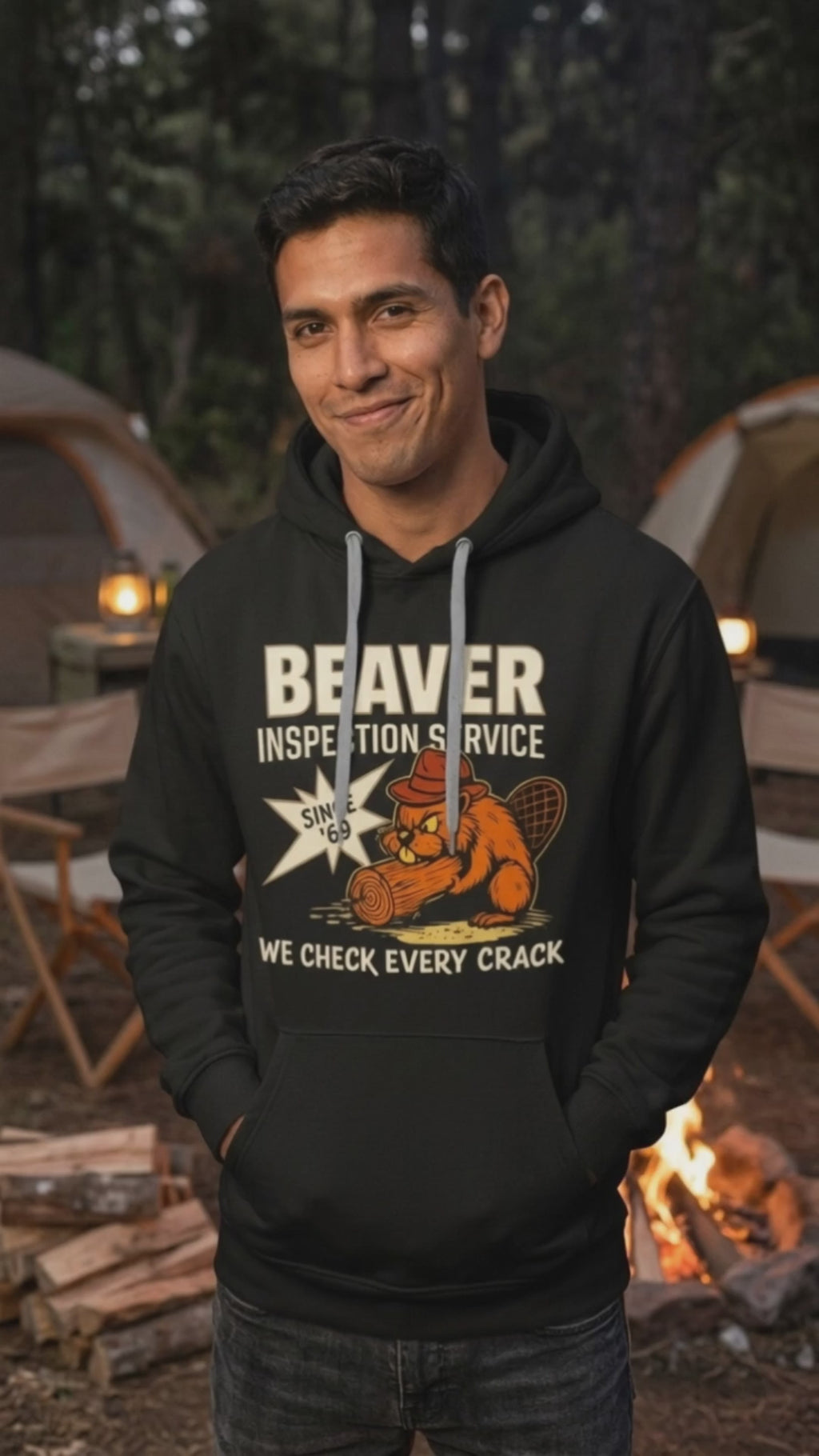 Beaver Inspection Service Hoodie Video